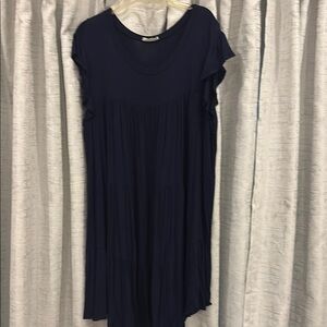 BOUTIQUE Navy Blue Short Sleeve Dress